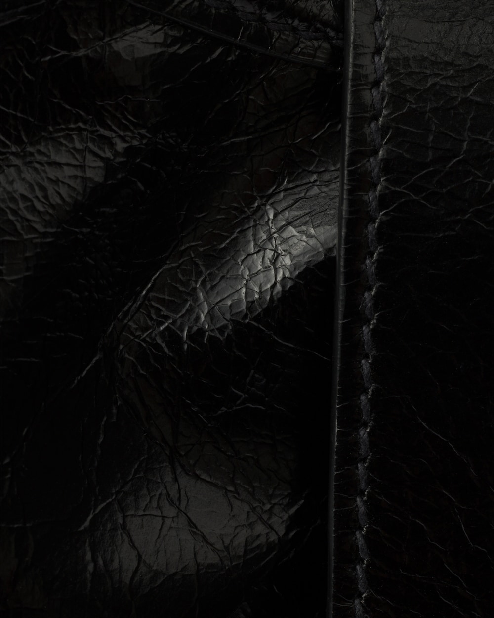 Medium Leather Tote Bag - Image 6